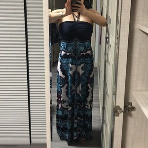 Brand new maxi tube dress with rhinestones